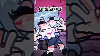 FNF QT SKY MIX #fnf #animation #dance #sky