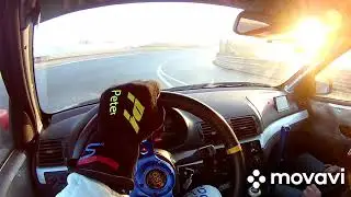 oboard laps BMW 318 at Zandvoort 16-12-2021 with Race sensation