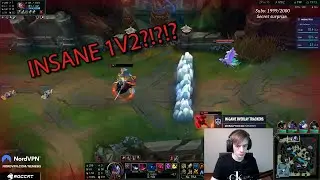 Nemesis INSANE 1V2 OUTPLAY ON YONE!