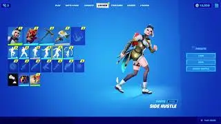 Razor | Fortnite Skin Leak Ingame (Battle Breakers skin with Fierce Cloudpuff Back Bling in Menu)