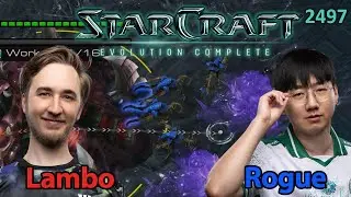 ZERG - ALT gegen NEU - 🇩🇪 Lambo (Z) vs 🇰🇷 Rogue (Z) - Starcraft: Evolution Complete - 2497