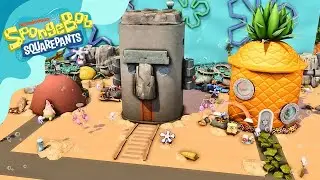 Spongebob Neighborhood 🍍⚓ | The Sims 4 - Speed Build (NO CC)