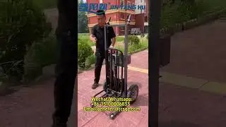 Electric portable small forklift warehouse logistics handoperated pallet stacker transport artifact