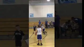Rotationplasty patient playing basketball