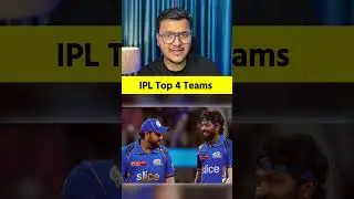 IPL TOP 4 TEAMS NAME PREDICTIONS 2025 #IPL2025