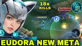 EUDORA BEST BUILD 2025 | TOP 1 GLOBAL EUDORA ~ MLBB 