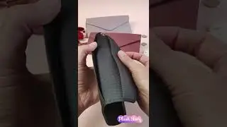 Кошелек длинный однотонный с подвесками черный