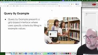 Query design as a design tool: VCE Computing