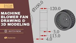 Autocad: How To Draw A Fan Blower