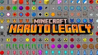 NOVA ATUALIZOU! ADDON NARUTO LEGACY V4.0 PARA MINECRAFT BEDROCK COM 250+ MODOS E JUTSUS!