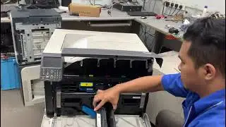 Oki C911 Removing LED Head Fixing 134: error 04  Part1/3