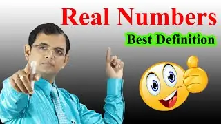 What are Real Numbers