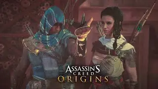 Assassin's Creed Origins Gameplay - Meeting Aya in Alexandria Ultra 4K 60FPS