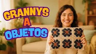 12 grannys florales transformados en objetos increíbles