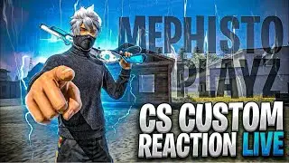 FREEFIRE LIVE WITH ME ||MEPHISTO LIVE #feed #freefire #gyangaming #verticallive