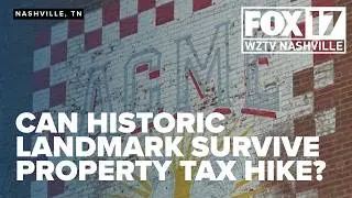 Historic Nashville landmark warns it will close without property tax relief