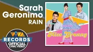 Sarah Geronimo - Rain | Miss Granny OST [Official Lyric Video]