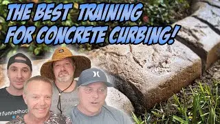 The Best Training For Concrete Curbing Businesses! Lil' Bubba Curb Machines & Curbing Business.