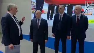 Russia: Putin visits a drone facility in Moscow | SAS News