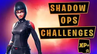 COMPLETE 'SHADOW OPS' CHALLENGES ( FORTNITE CHAPTER 2 SEASON 8 )