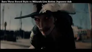Zoro Three Sword Style Secret Technique vs Mihawk ONE PIECE Netflix Live Action Japanese Dub EP 5