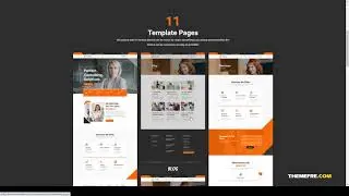 Conset  Business Consulting Elementor Template Kit finance advertising Website Builder