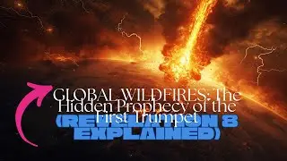 🔥 GLOBAL WILDFIRES: The Hidden Prophecy of the First Trumpet (Revelation 8 Explained) 🔥