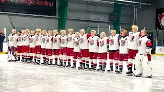 Pinnacle High School D1 hockey highlights @ 2022 USA Hockey Nationals - featuring Kelton Lyons (#37)