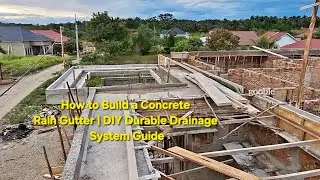 How to Build a Concrete Rain Gutter | DIY Durable Drainage System Guide