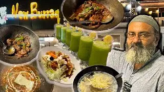 New Buraq Garden Restaurant Sajawal Thatha | Special Mutoon Kabab | Bakarkhani Naan | #wahgwah