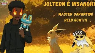 Finalmente pegamos Master com o goat!!! No apagar das luzes o jolteon garantiu o master, insanooo!!!