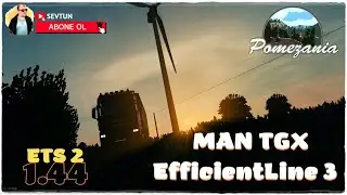 ETS 2  1.44 | MAN TGX EfficientLine 3  |  Pomezania Map | #G29 #Trucksimulator #otob&uuml;svideoları