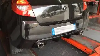 Clio 3 RS 200 - Scorpion Catback resonated sound