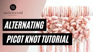 Alternating Square Picot Knot Tutorial