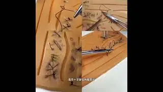 Basic training 47  Cross stitching