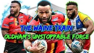 THE PAPUA NEW GUINEAN WRECKING FOOTBALLER! THE WAINE TRAIN🇵🇬 #nrlhighlights2025 #pngkumuls 