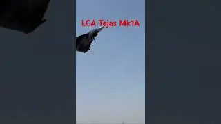 First flight of LCA Tejas Mk1A fighter #hal #tejas #drdo #shorts #youtubeshorts