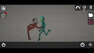 Melon playground fruit fight! (And robot) 2
