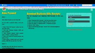 Brihanmumbai Municipal Corporation (BMC) Water bill online kaise