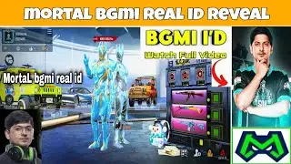 😱 MortaL bgmi real id reveal | full id review | MortaL all season matches and kd retio