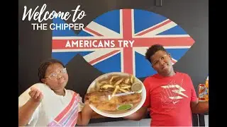 American's Try FISH and CHIPS at a CHIPPY!!!! Is it the REAL Thing or IMPOSTOR????