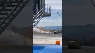 The TERRIFYING Crash Of DHL Boeing 757 Cargo Plane! #shorts #viral