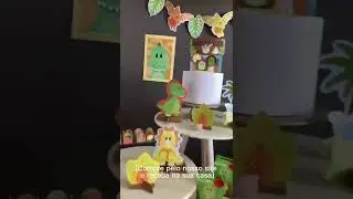 Conhe&ccedil;a o nosso kit Festa Dino Baby