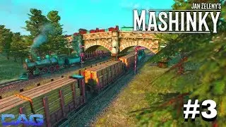 Mashinkey   ||    Making an empire!   ||   Early Steam Age  Mashinky 2nd era   ||   #3