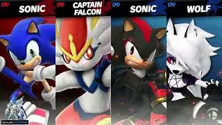 Sonic & Cinderace vs Shadow & Loona
