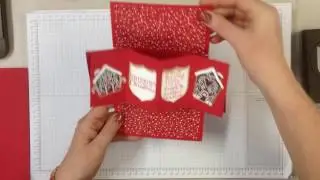 Twist'n'Pop card from A4 cardstock
