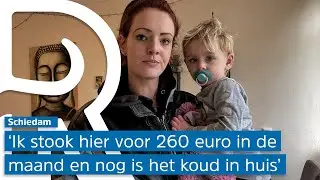 Schimmel, hoge stookkosten en vochtproblemen in Schiedamse Staatsliedenbuurt: ‘Ik stook hier voor...