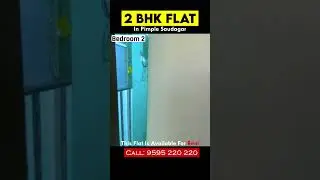 Comfortable 2 BHK Flat For Rent in Pimple Saudagar,Pune #realestate #2bhkinpune