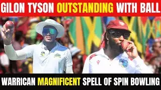 Gilon Tyson was OUTSTANDING ball in hand | Jomel Warrican was MAGNIFICENT taking a fifer | #cricket