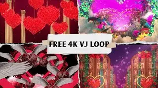 Red Heart pack | #vjloops4k #4k #redhearts
